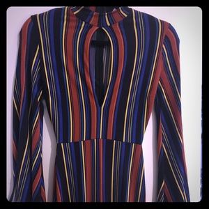 Fashion Nova Multi-Colored Jumper